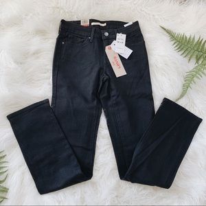 NEW Levi’s 712 Slim black jeans